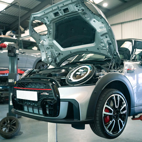 F56 John Cooper Works MINI in for a service