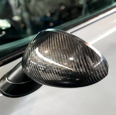 Carbon Fibre mirror covers for Minis