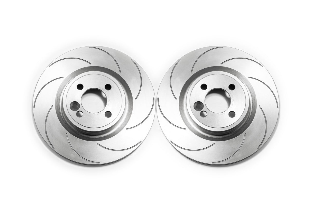 Mintex Front Grooved Discs - Gen 2 JCW | Lohen MINI