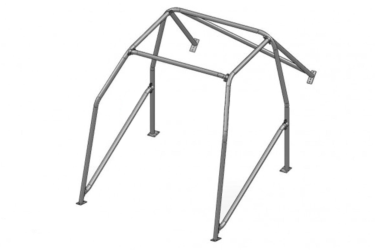 Mini R52 Roll Bar Safety Devices Bolt-in Roll Cage with Single Rear Bar for MINI R50/R53 ...