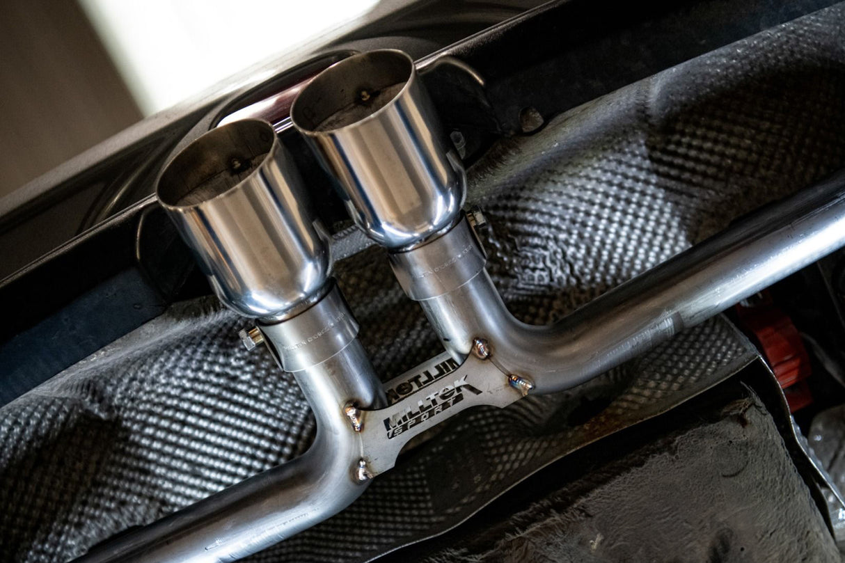 Milltek Sport Cat-Back Non-Resonated Exhaust R53 Cooper S & JCW