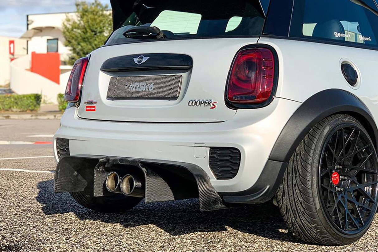 RSI C6 F56 MINI Rear Diffuser - Challenge Edition - Fibreglass & Carbon