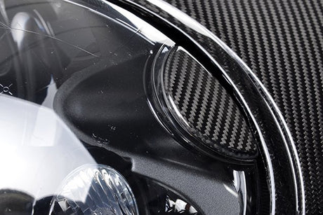 RSI C6 MINI Carbon Headlight Washer Trims for Gen 2 | Lohen MINI