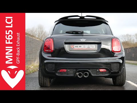 Cobra Sport LCI F56 MINI Cooper S GPF Back Performance Exhaust