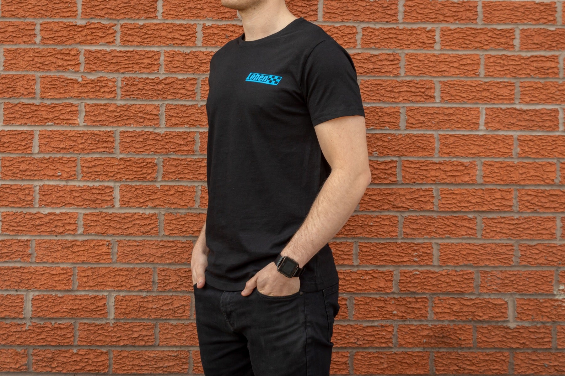 ローヘン lohen Voxy line cropped T shirt 白 レディース