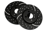 EBC Brake Discs - Front - Drilled & Grooved For MINI (Gen 2) | Lohen MINI