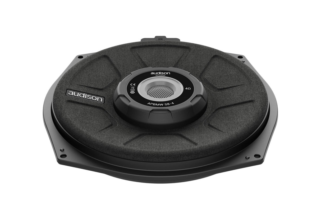 Audison Prima MINI Cooper F56+ 8" Under Seat Subwoofers Audio Upgrade | Lohen MINI