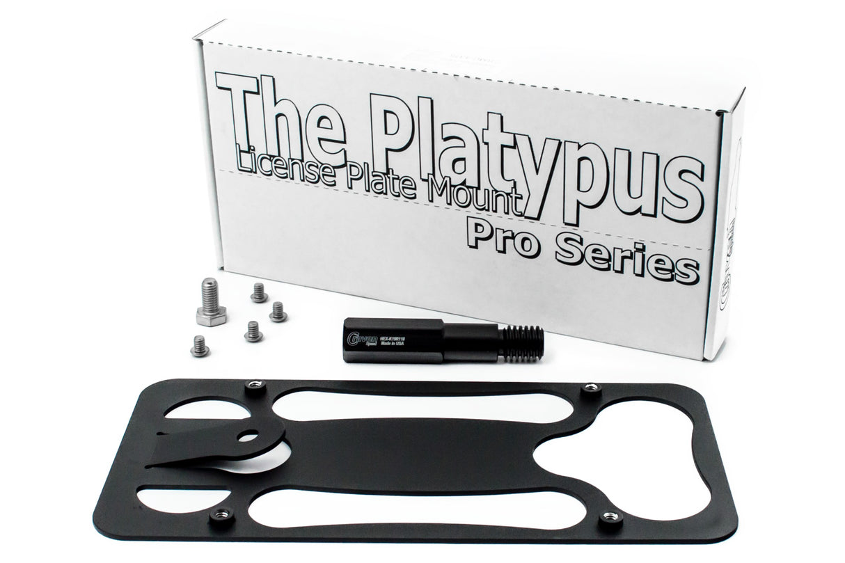 CravenSpeed Platypus Pro-Series License Plate Mount - Gen 3