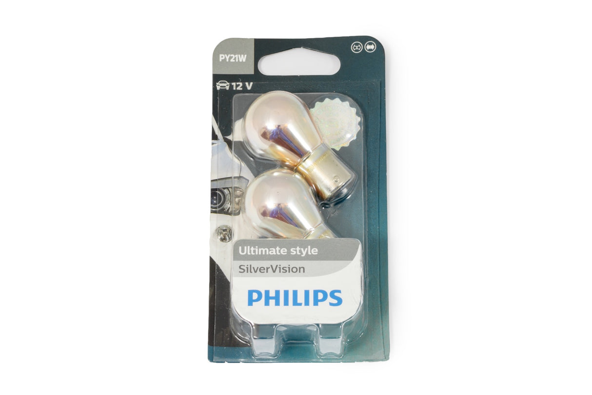 Philips PY21W SilverVision Indicator Bulbs For MINI