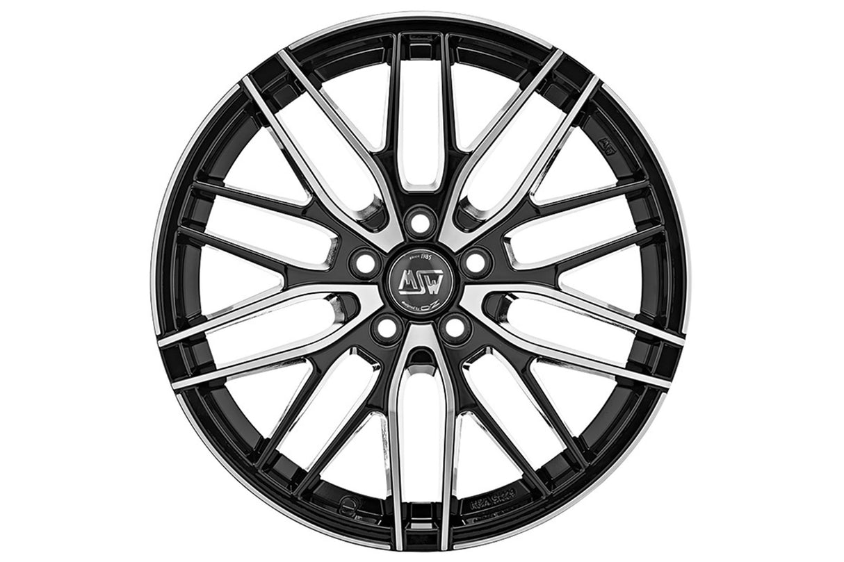 OZ MSW 72 Gloss Black Wheels For MINI