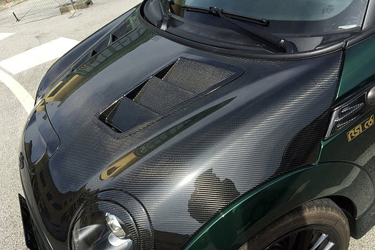 Mini Cooper R50 Bonnet R56 RSI C6 Carbon / Fibre Glass Bonnet Vents For MINI R53/R56 – Lohen ...