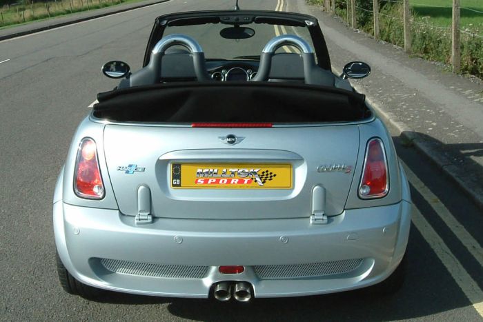 Milltek Sport Cat Back Non Resonated Exhaust Mini Convertible R52 Cooper S Jcw Lohen Mini